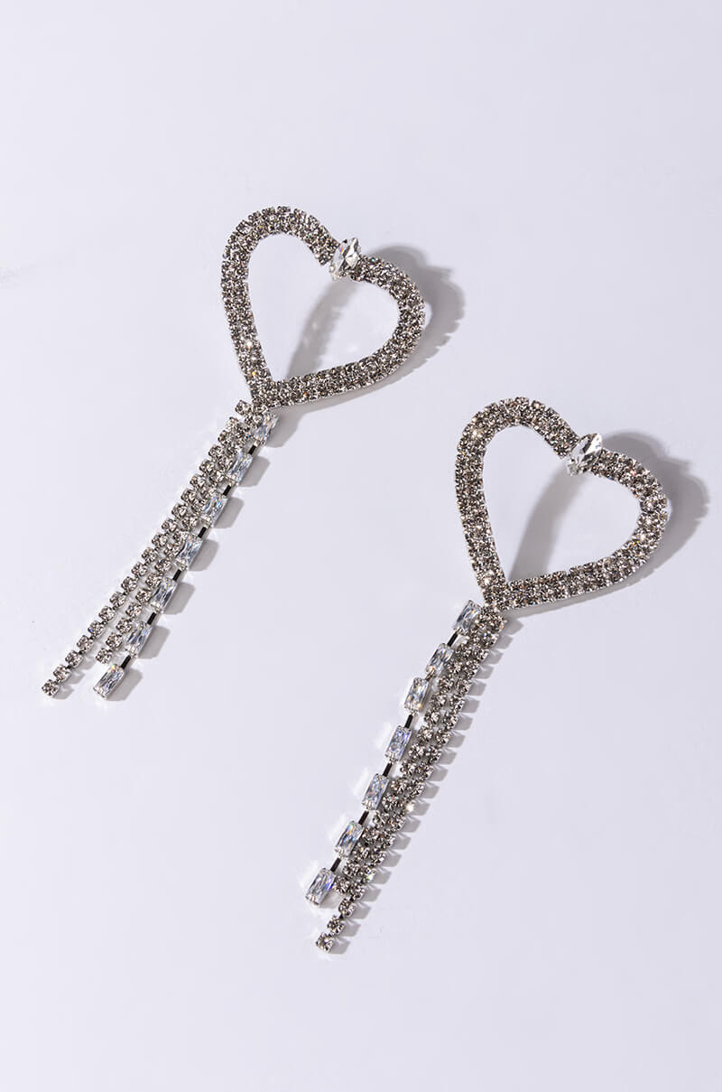 BE MY BABY HEART DANGLE EARRINGS