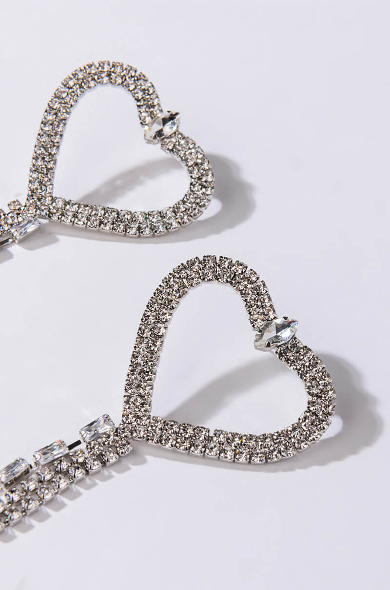 BE MY BABY HEART DANGLE EARRINGS