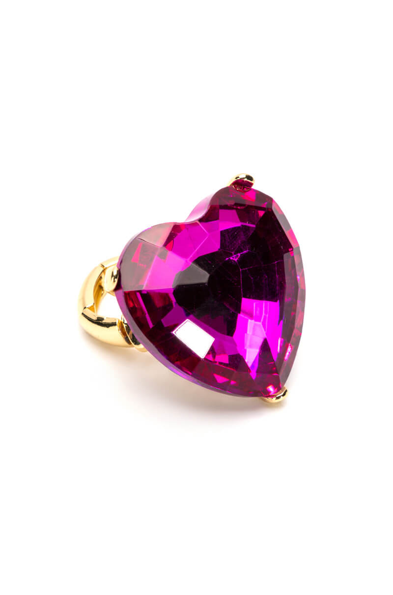 BE MY BABY STATEMENT COCKTAIL RING