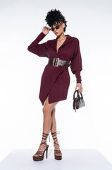 BEA ALERT STRETCH BLAZER DRESS