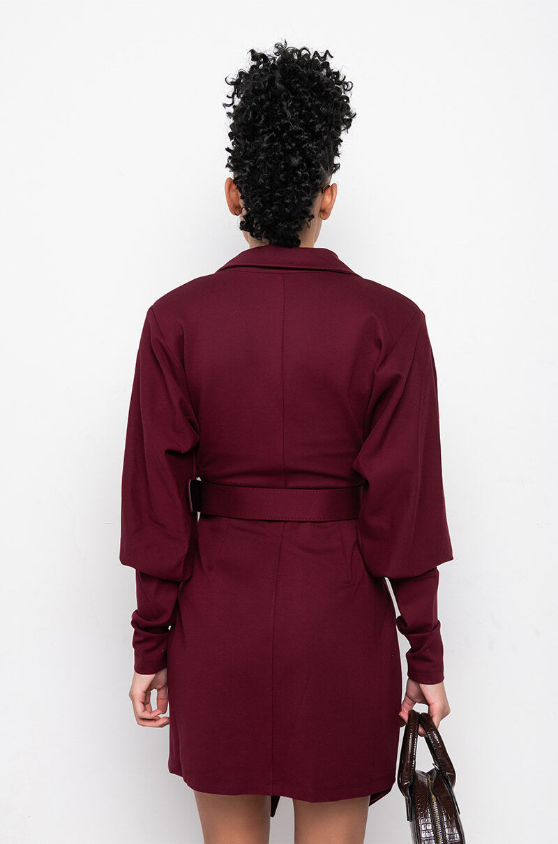 BEA ALERT STRETCH BLAZER DRESS