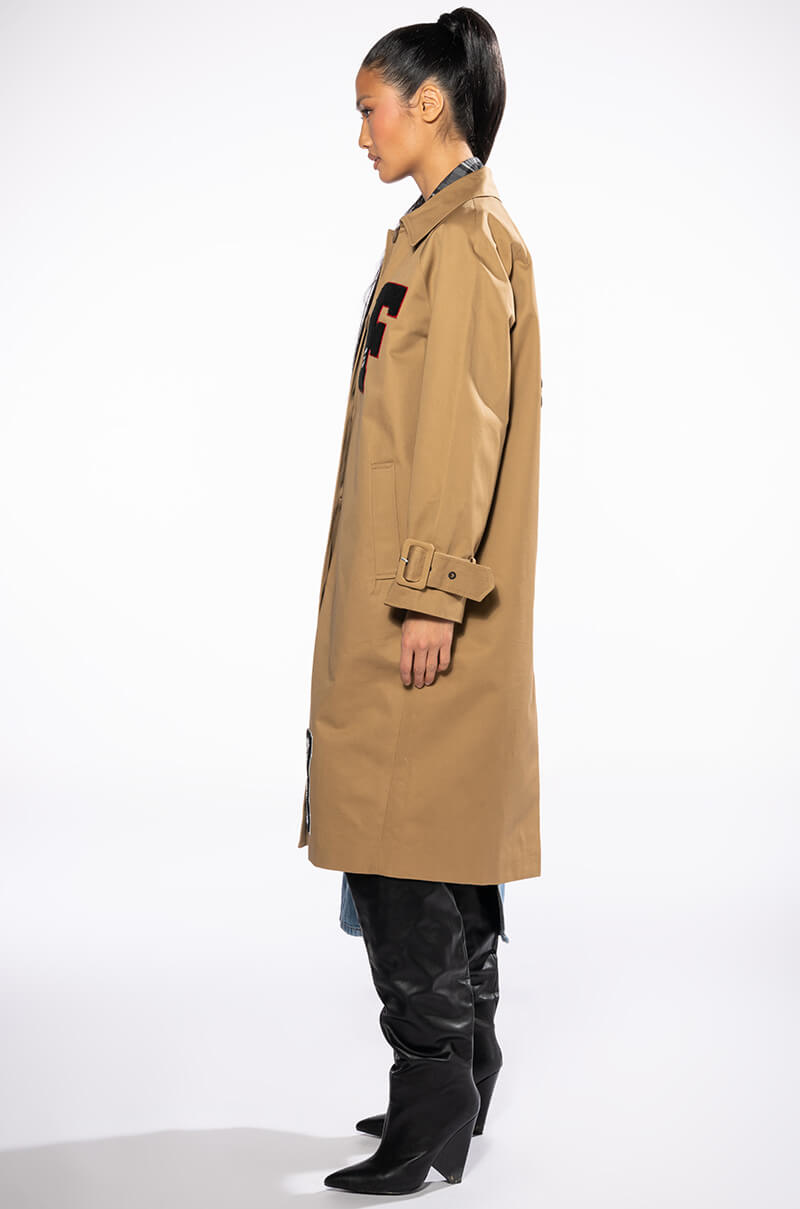 BEST IN CLASS PATCHWORK TRENCH COAT