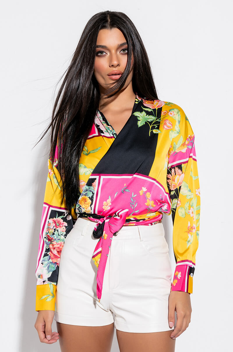 CALLIE FAUX LEATHER SHORT