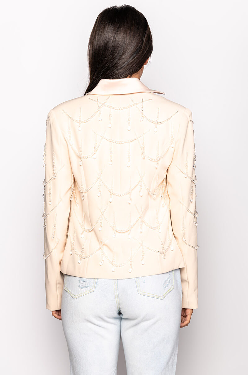 CAMP BEADED BLAZER