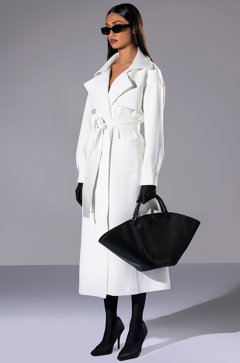 CANNES LUXE SCUBA TRENCH