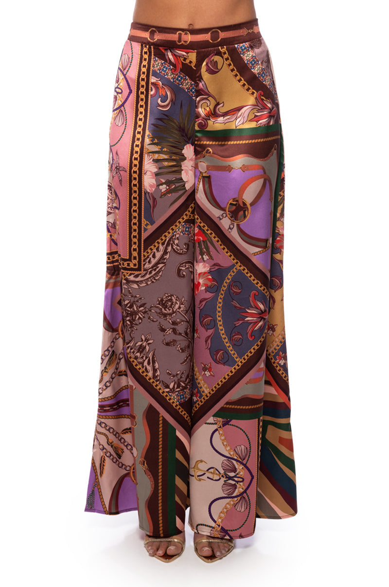 CAROLINE WIDE LEG PULL ON PANT