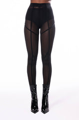 COME ALIVE SEAMED MESH LEGGING
