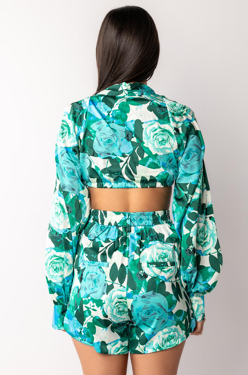 COME MY WAY ULTRA CROPPED BLOUSE