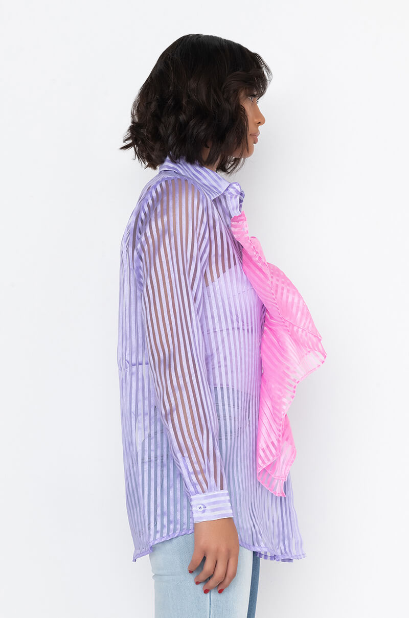 COTTON CANDY LONG SLEEVE BLOUSE