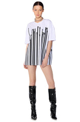 COUNT IT UP SHORT SLEEVE EMBELLISHED T-SHIRT