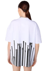 COUNT IT UP SHORT SLEEVE EMBELLISHED T-SHIRT