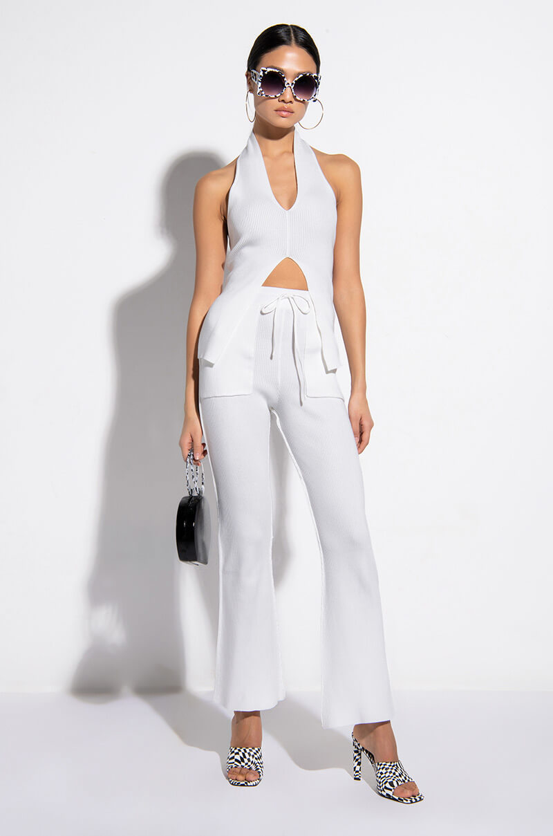 FRANCESCA KNIT FLARE LEGGING