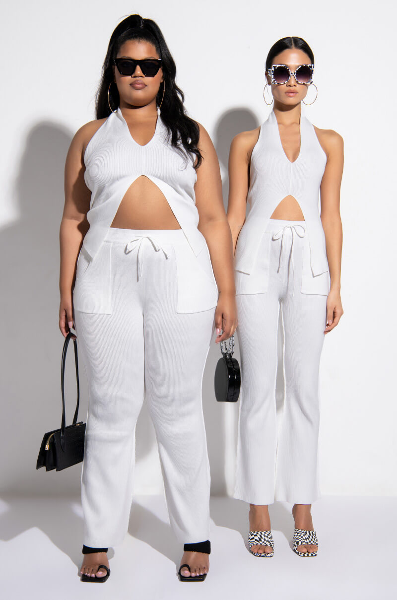 FRANCESCA KNIT FLARE LEGGING