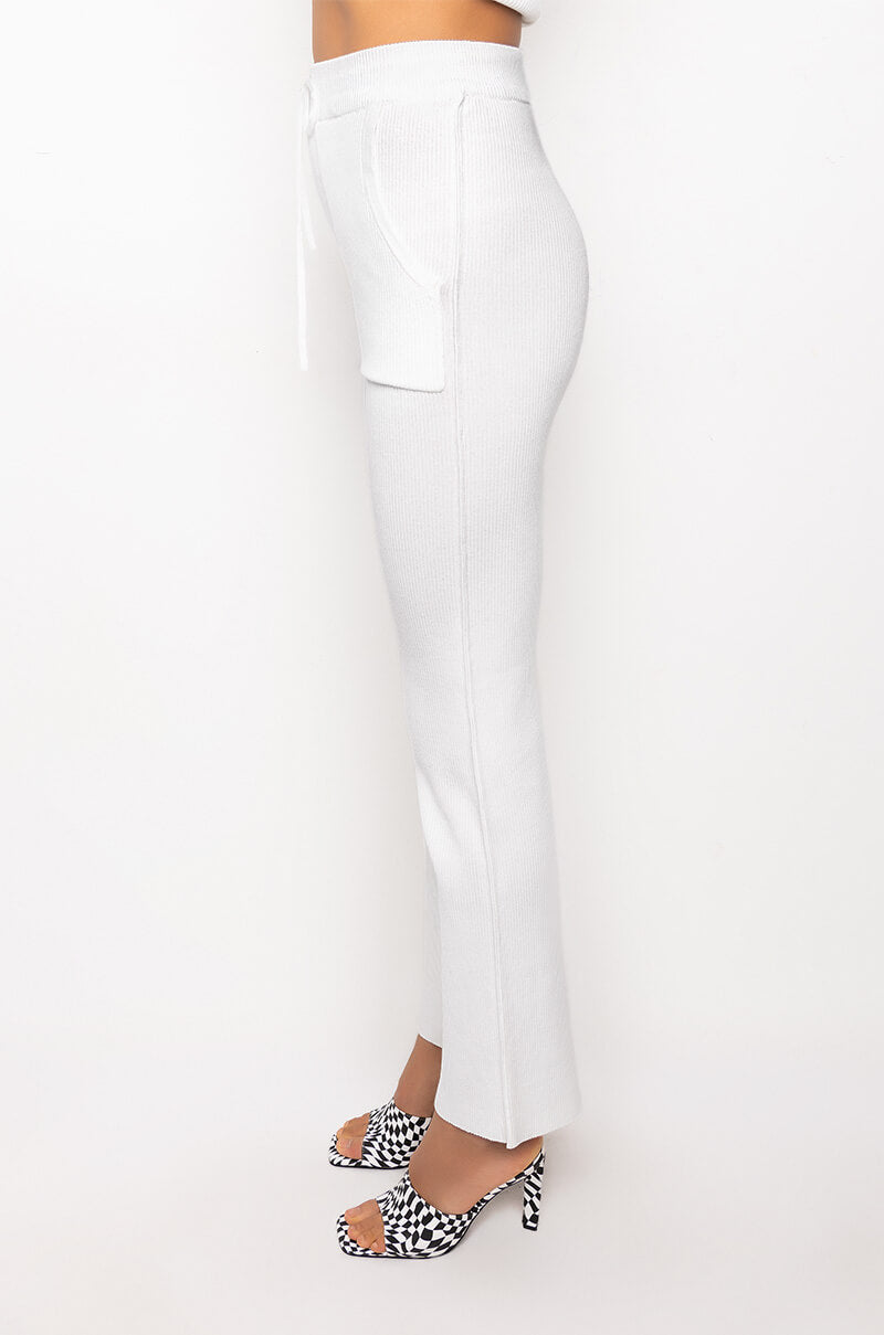 FRANCESCA KNIT FLARE LEGGING