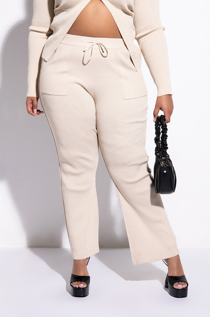 FRANCESCA KNIT FLARE LEGGING