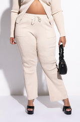 FRANCESCA KNIT FLARE LEGGING