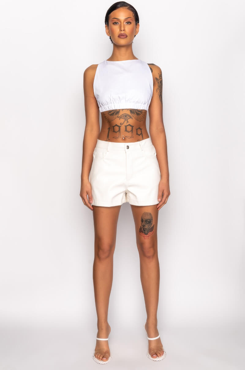 CRAZY SEXY COOL CROSSBACK CROP TOP