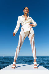 CREEPIN MESH INSERT HIGH WAIST LEGGING