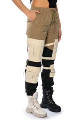 DIXIE COLOR BLOCKED CARGO JOGGER