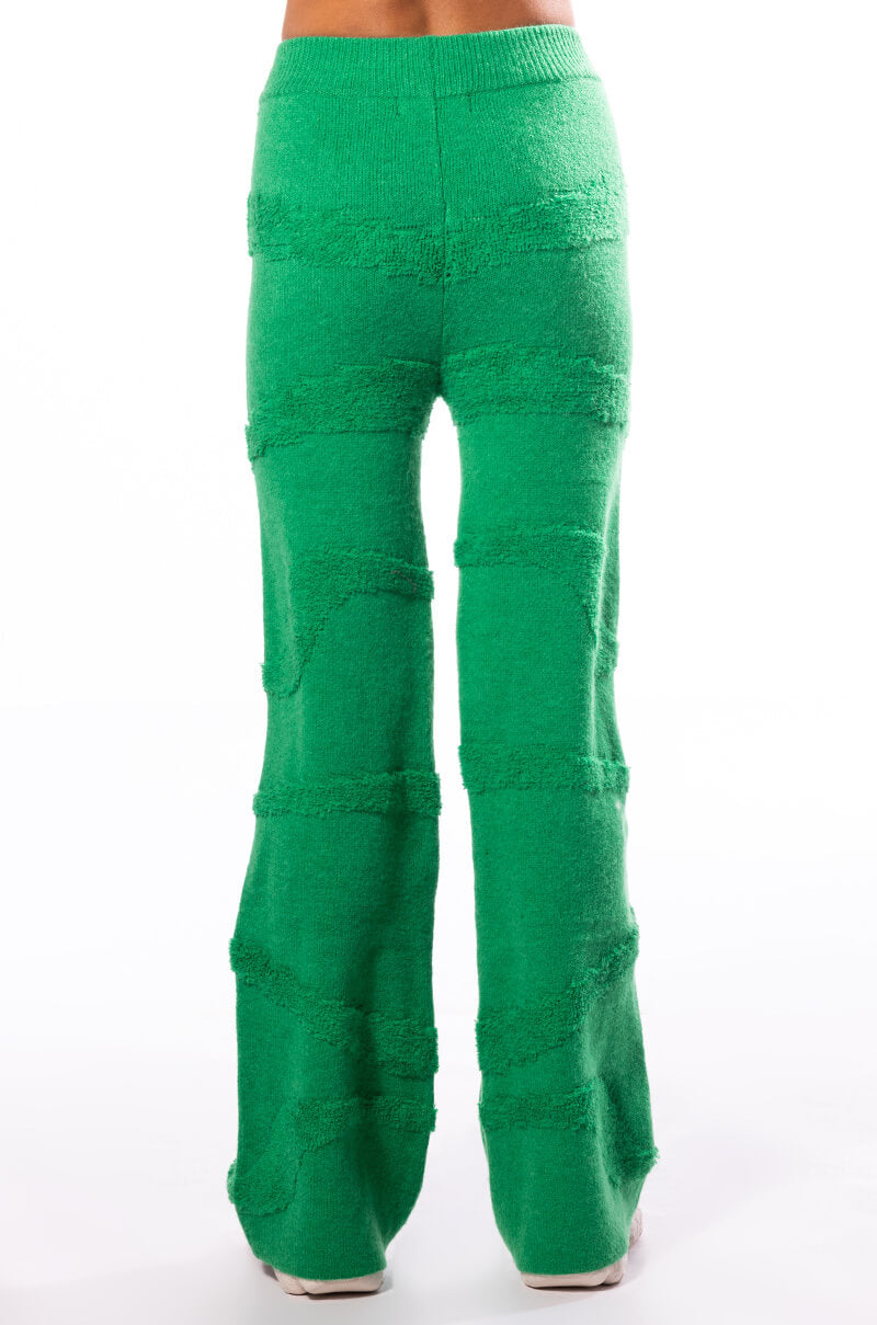 CARISSA COZY KNIT WIDE LEG PANT