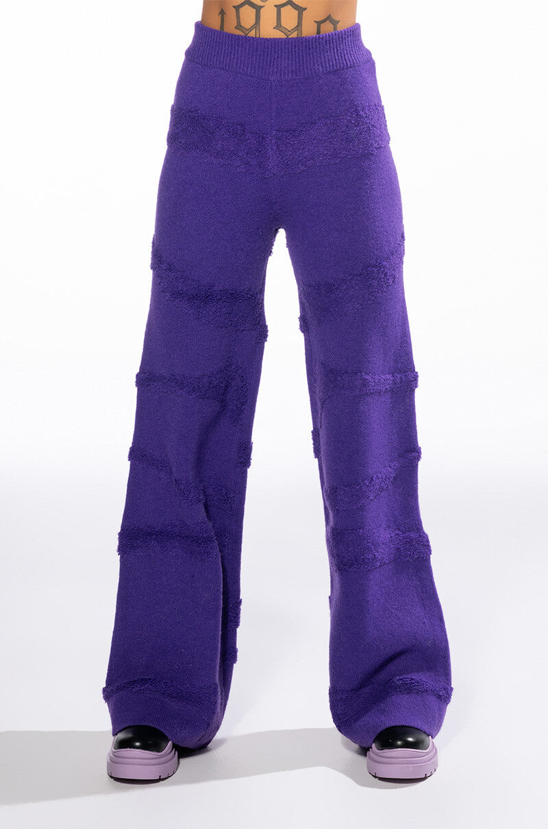 CARISSA COZY KNIT WIDE LEG PANT