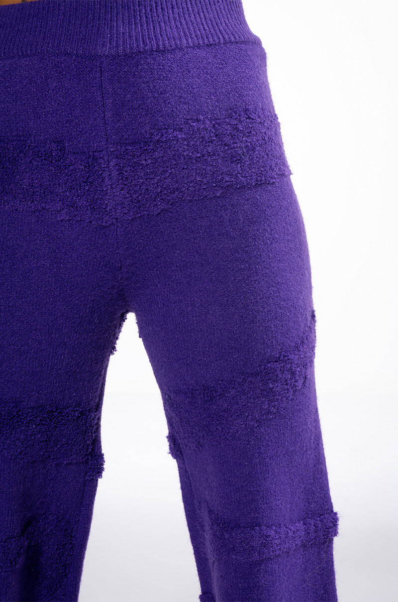 CARISSA COZY KNIT WIDE LEG PANT