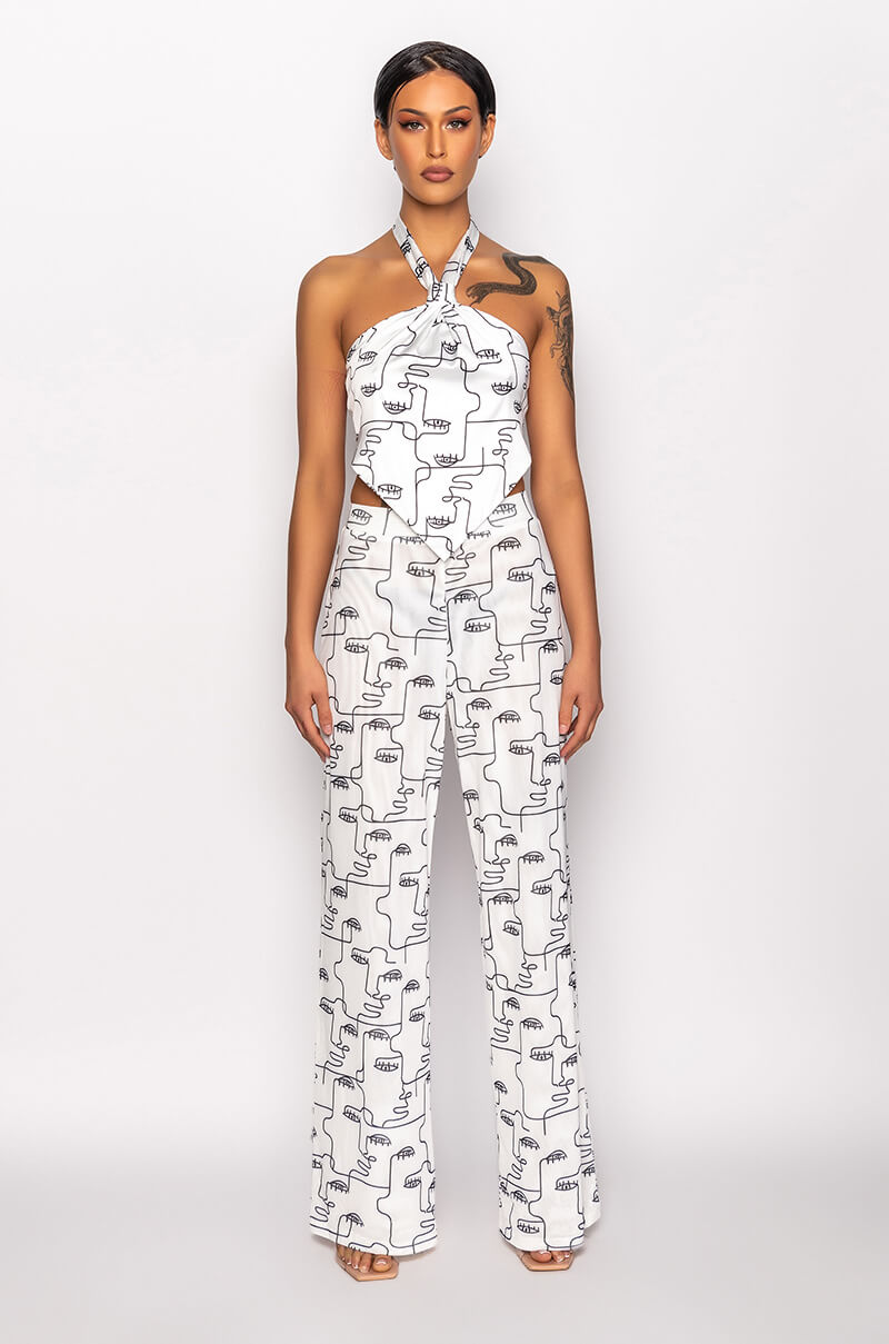 EYE OF THE BEHOLDER WIDE LEG PANT