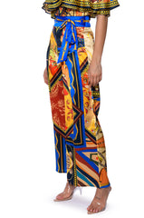 EZRA PRINTED PALAZZO PANT