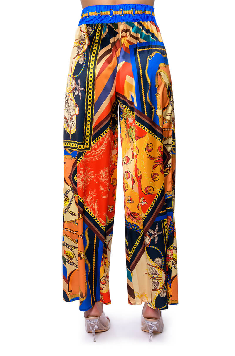 EZRA PRINTED PALAZZO PANT