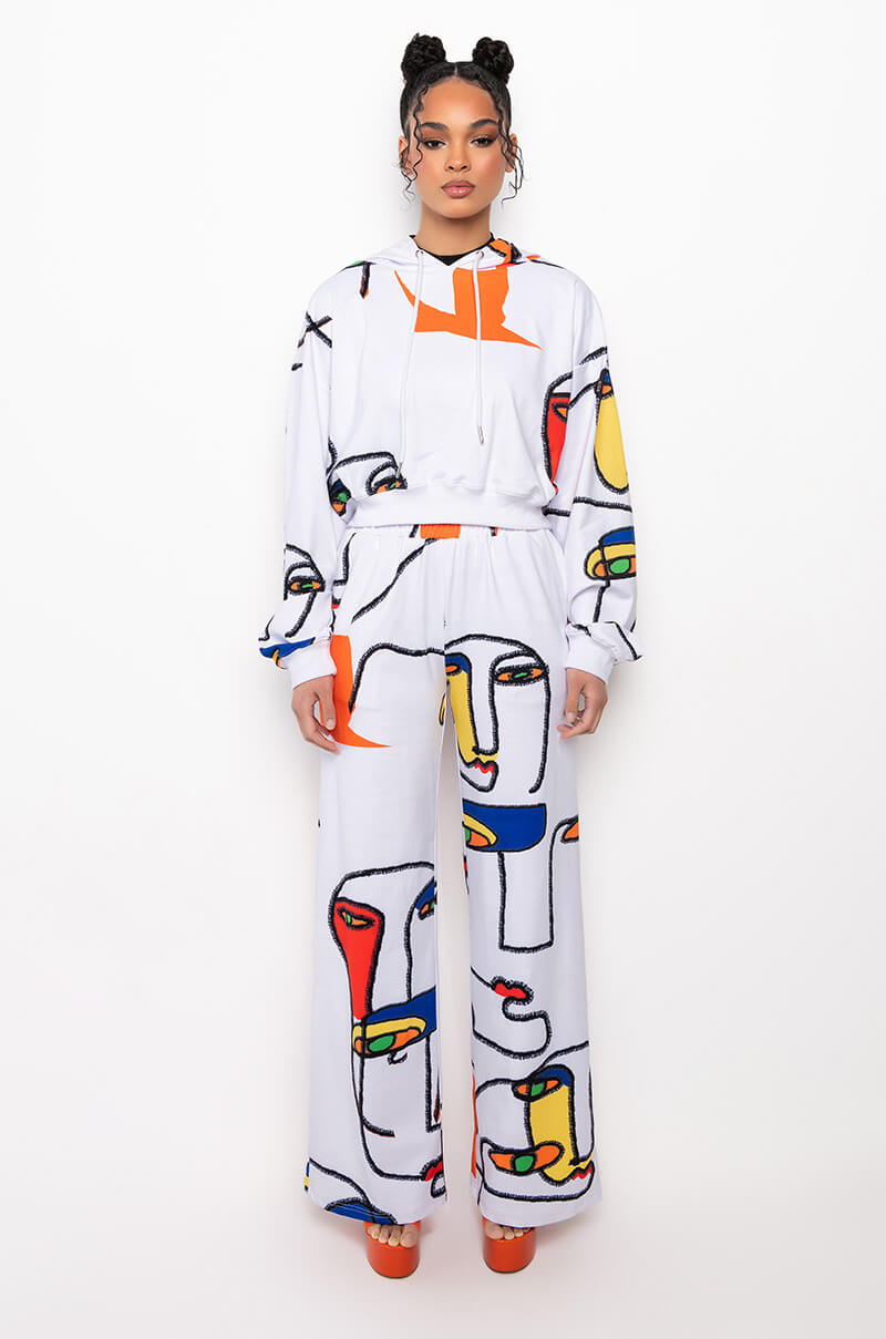 FACTS ONLY GRAPHIC SWEATPANTS