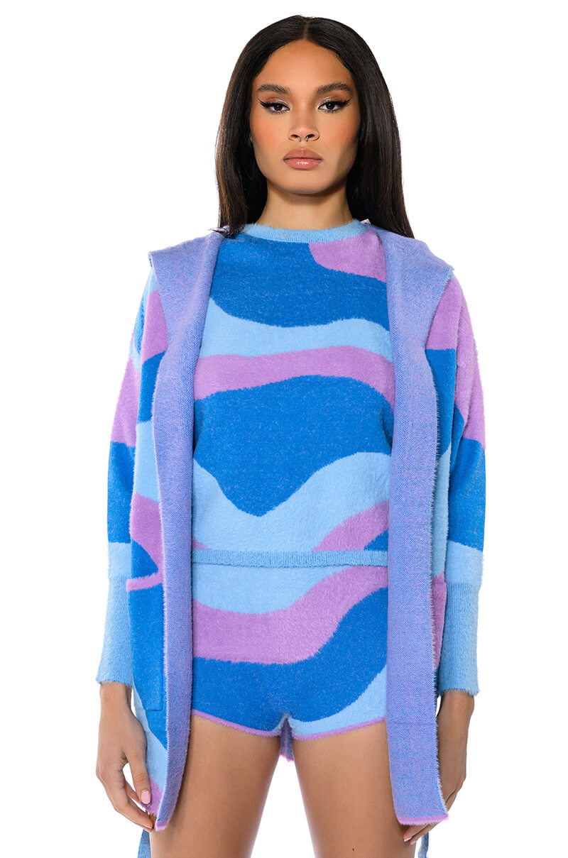 FAR OUT KNIT HOT PANTS