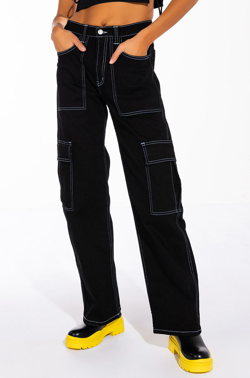 BILLIE WIDE LEG CARGO PANT