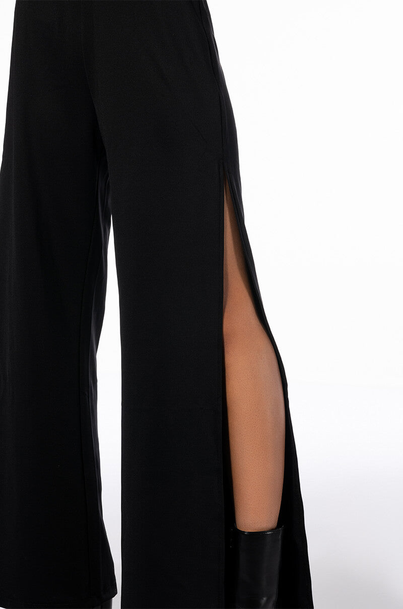 GAME ON WIDE LEG WITH SLITS
