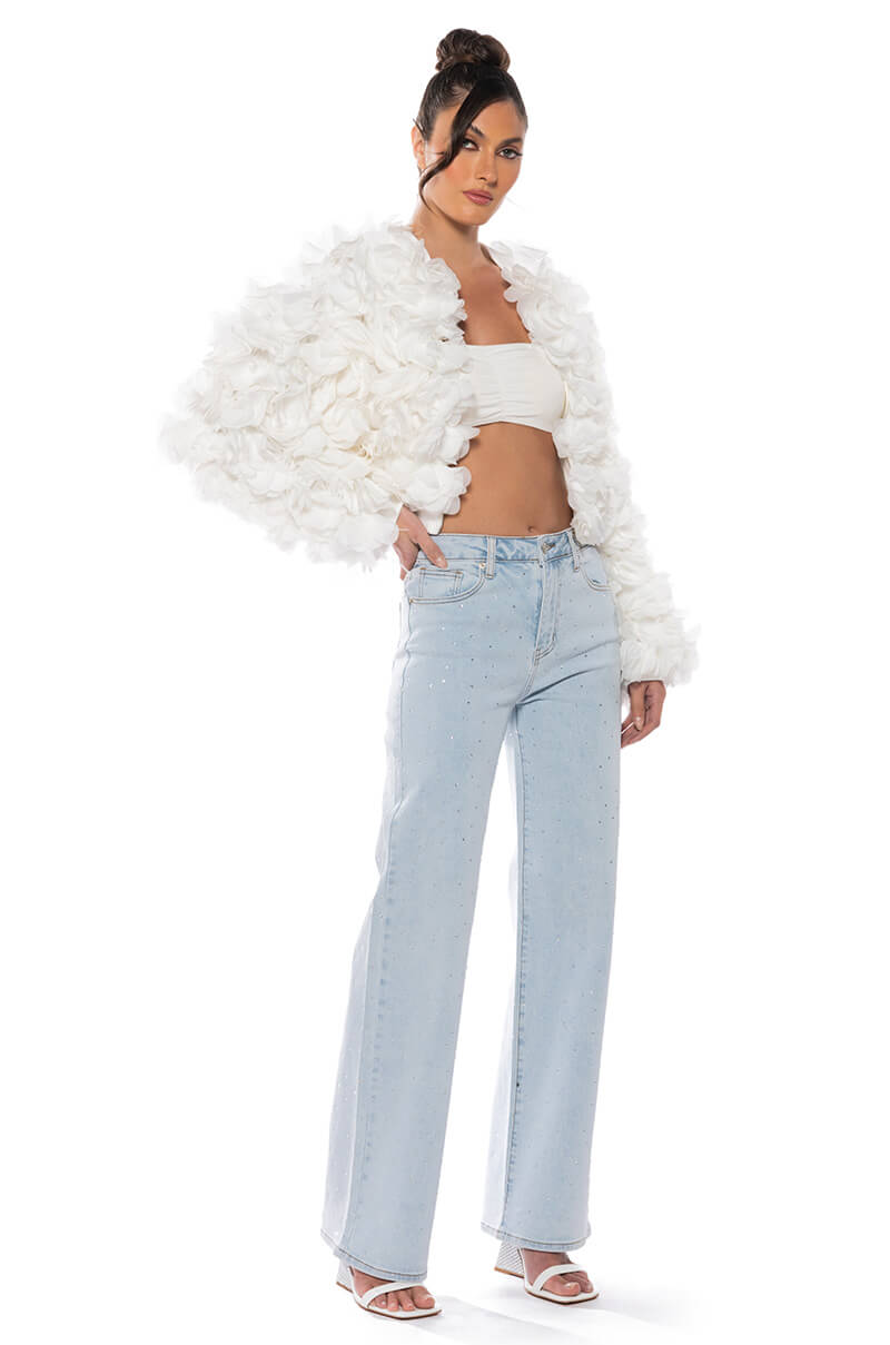 GARDEN OF EDEN APPLIQUE BOMBER