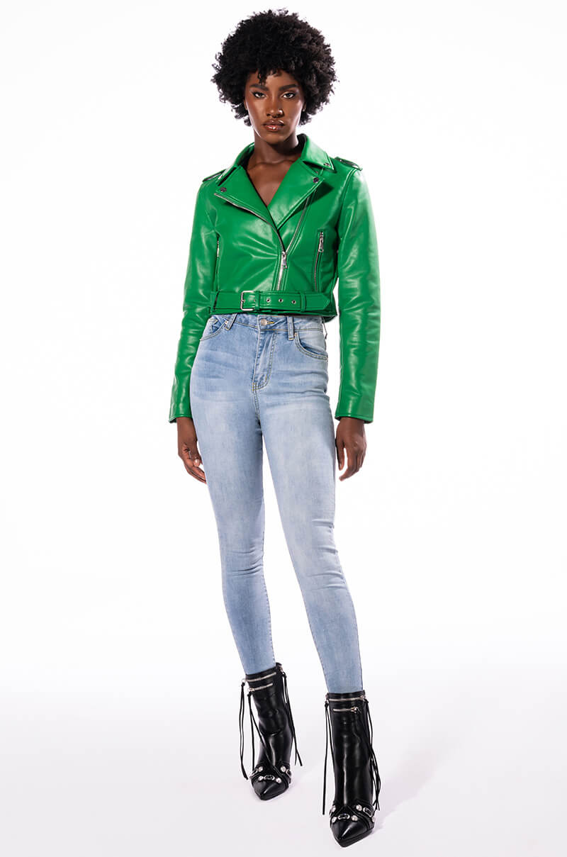 GRAB N GO BASIC MOTO JACKET