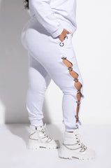 HALO RING DETAIL JOGGER