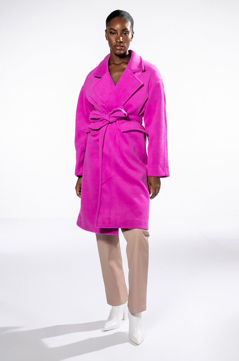 SAINT REGIS WOOL LIKE TRENCH COAT