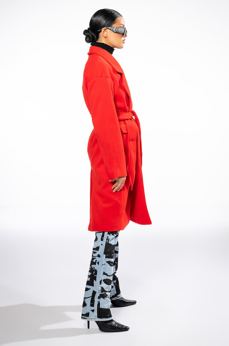 SAINT REGIS WOOL LIKE TRENCH COAT