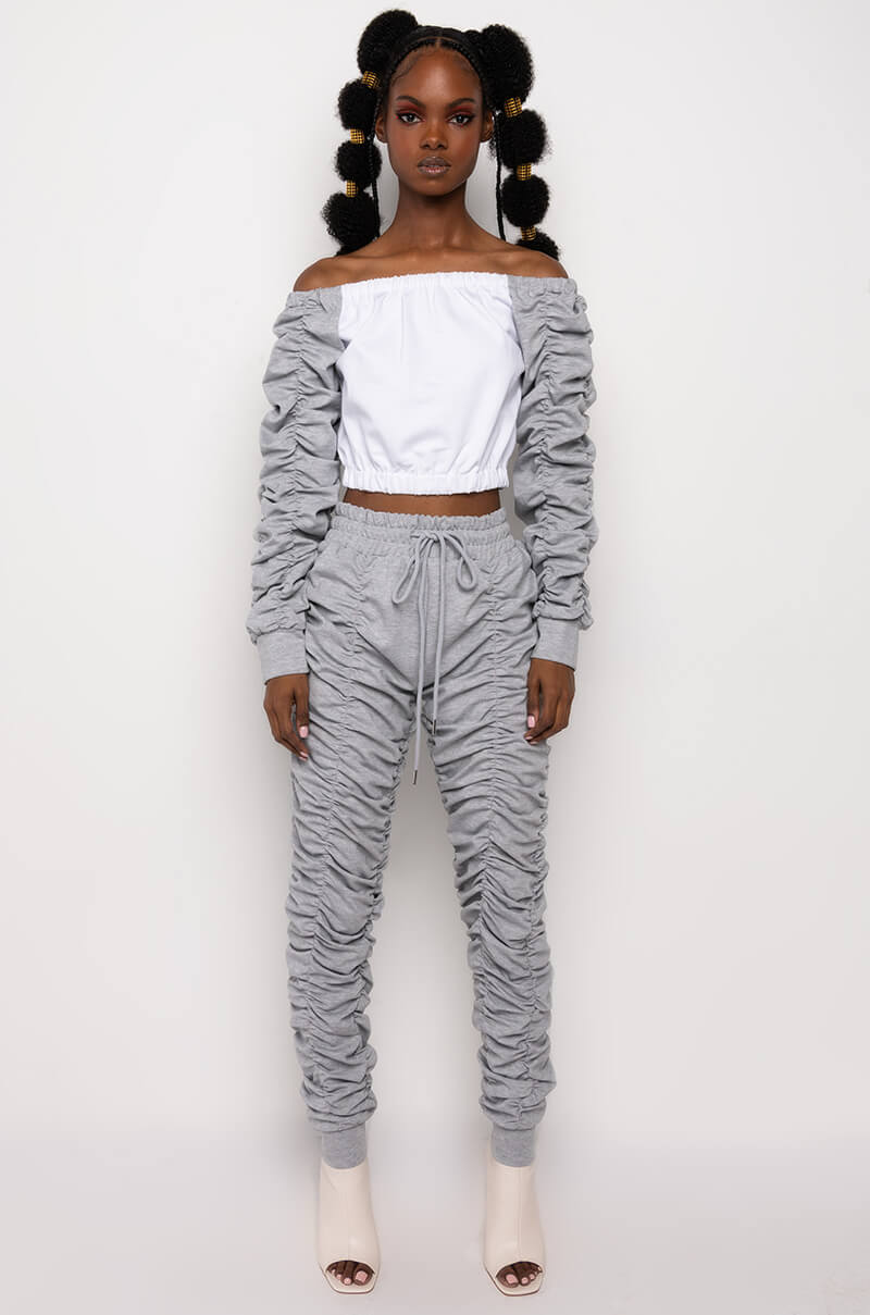 ICONIC RUSHED JOGGER