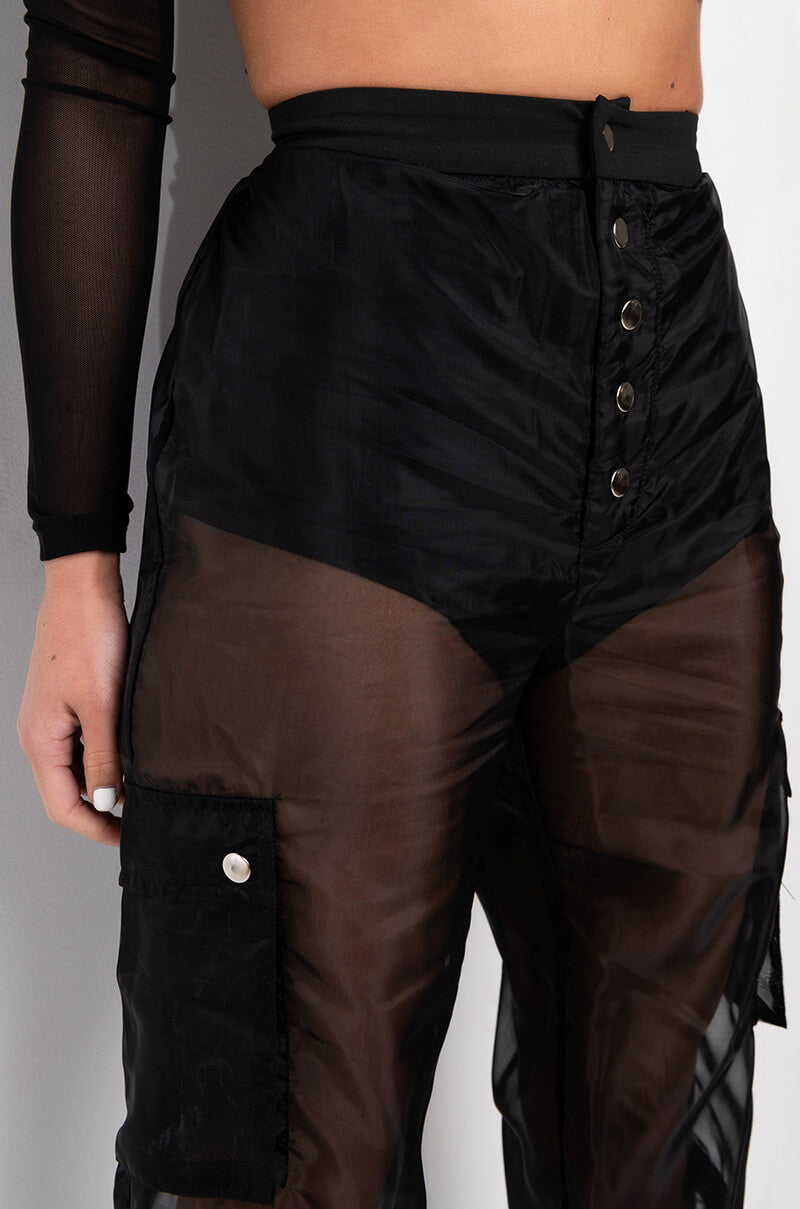 INCOGNITO SHEER CARGO JOGGER