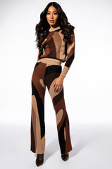 ISLAND DREAMIN WIDE LEG SWEATER PANT