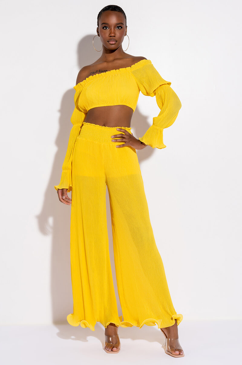 IT WAS FUN PALAZZO PANT