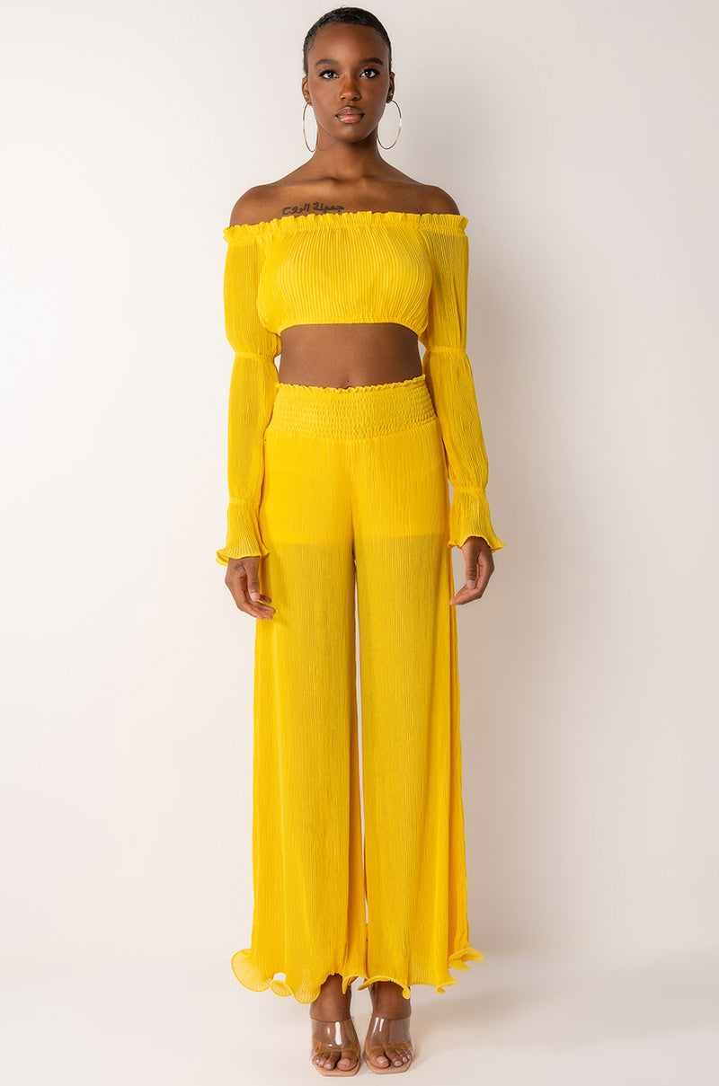 IT WAS FUN PALAZZO PANT