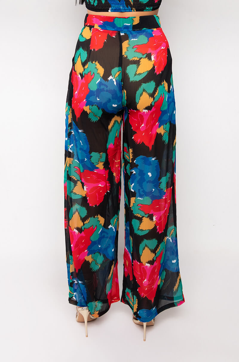 ELISABETTA WIDE LEG PALAZZO PANT