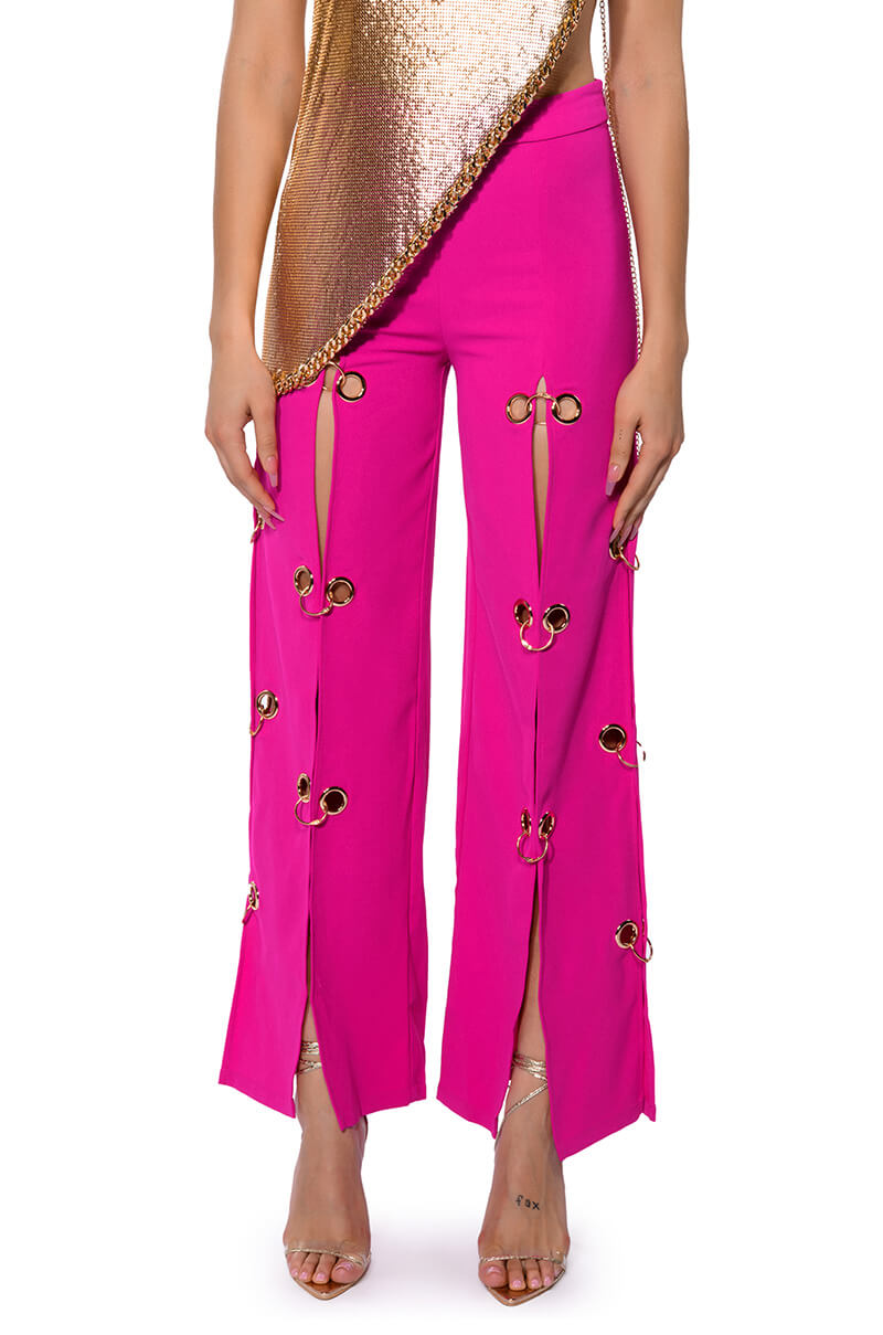 JENNY GROMMET TROUSERS