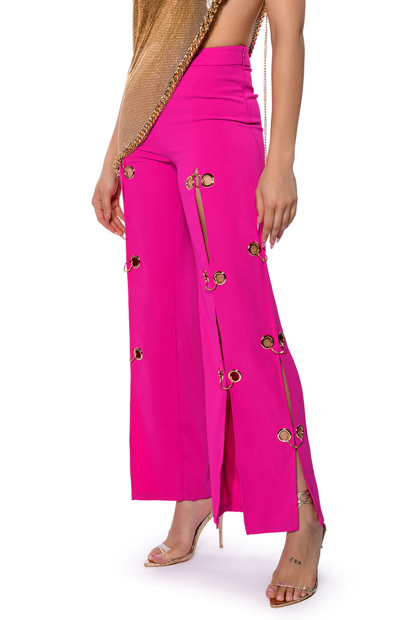 JENNY GROMMET TROUSERS