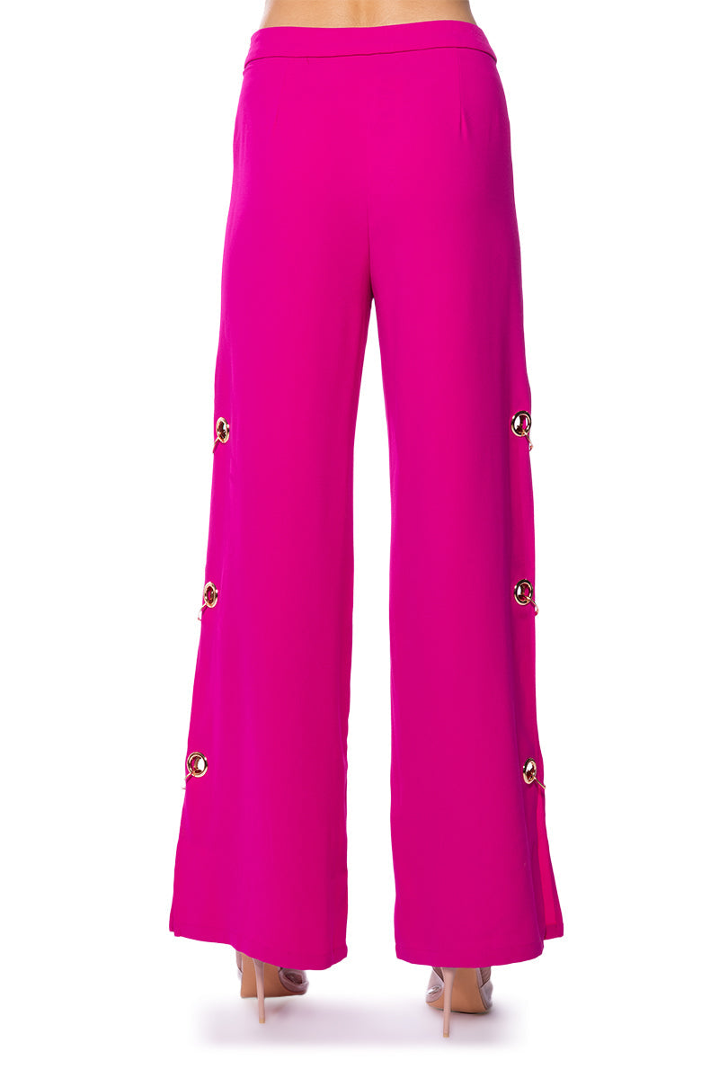 JENNY GROMMET TROUSERS