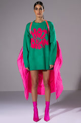 LOLITA LUXE ESSENTIAL PUFFER COAT IN PINK