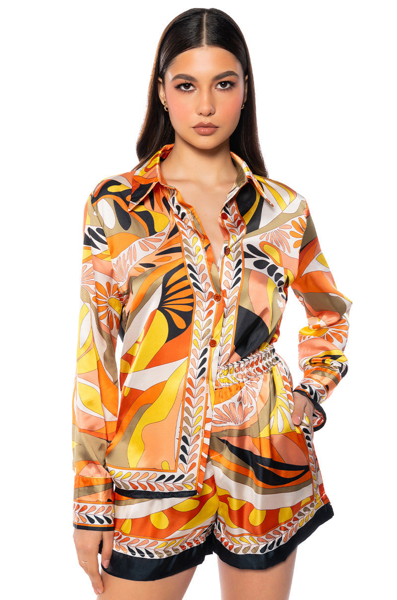 JOSIE PULL ON SHORTS