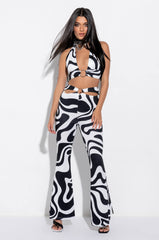 KARMA CUT OUT FLARED LEGGING